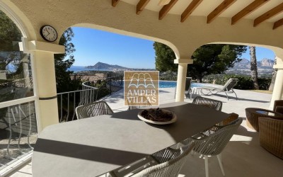 Holiday villa with sea views in Costa Blanca Altea (REF 176)